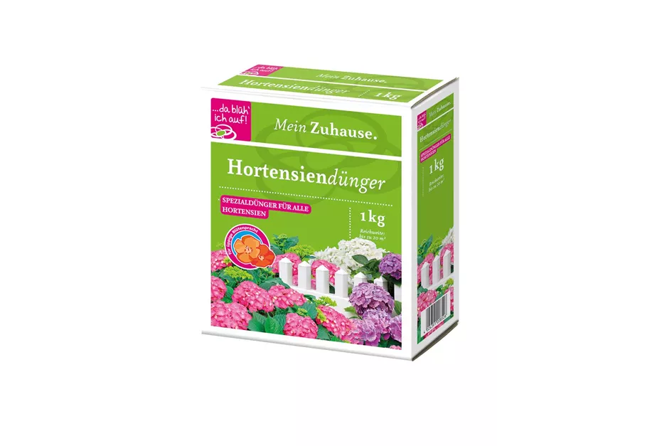 Hortensien und Rhododendrondünger,da blüh' ich auf! Eigenmarke